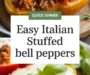 Easy Italian Stuffed Bell Peppers Recipe