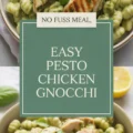 Easy Pesto Chicken Gnocchi Recipe
