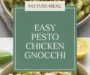 Easy Pesto Chicken Gnocchi Recipe