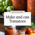 How To Make And Can Crushed Tomatoes At Home Recipe