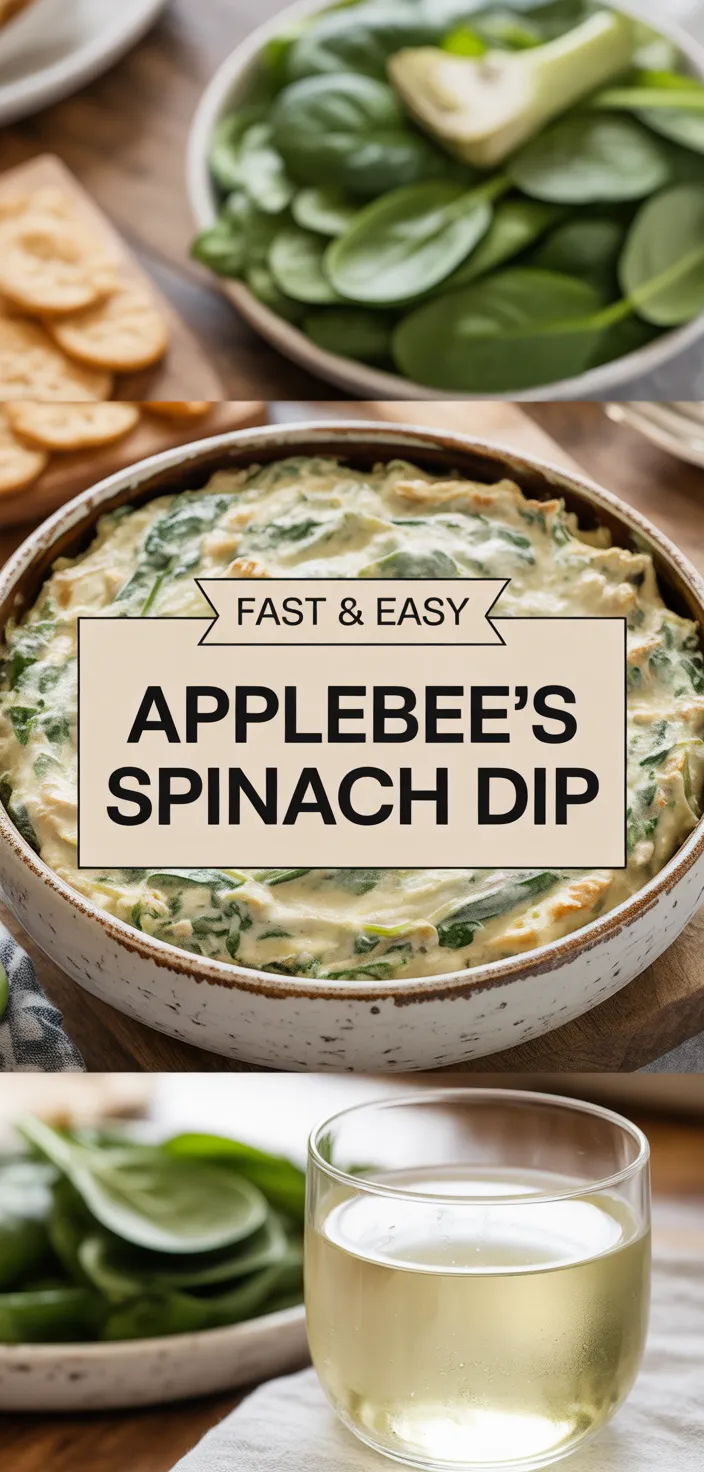 A photo of How To Make Applebee's Spinach Artichoke Dip Recipe