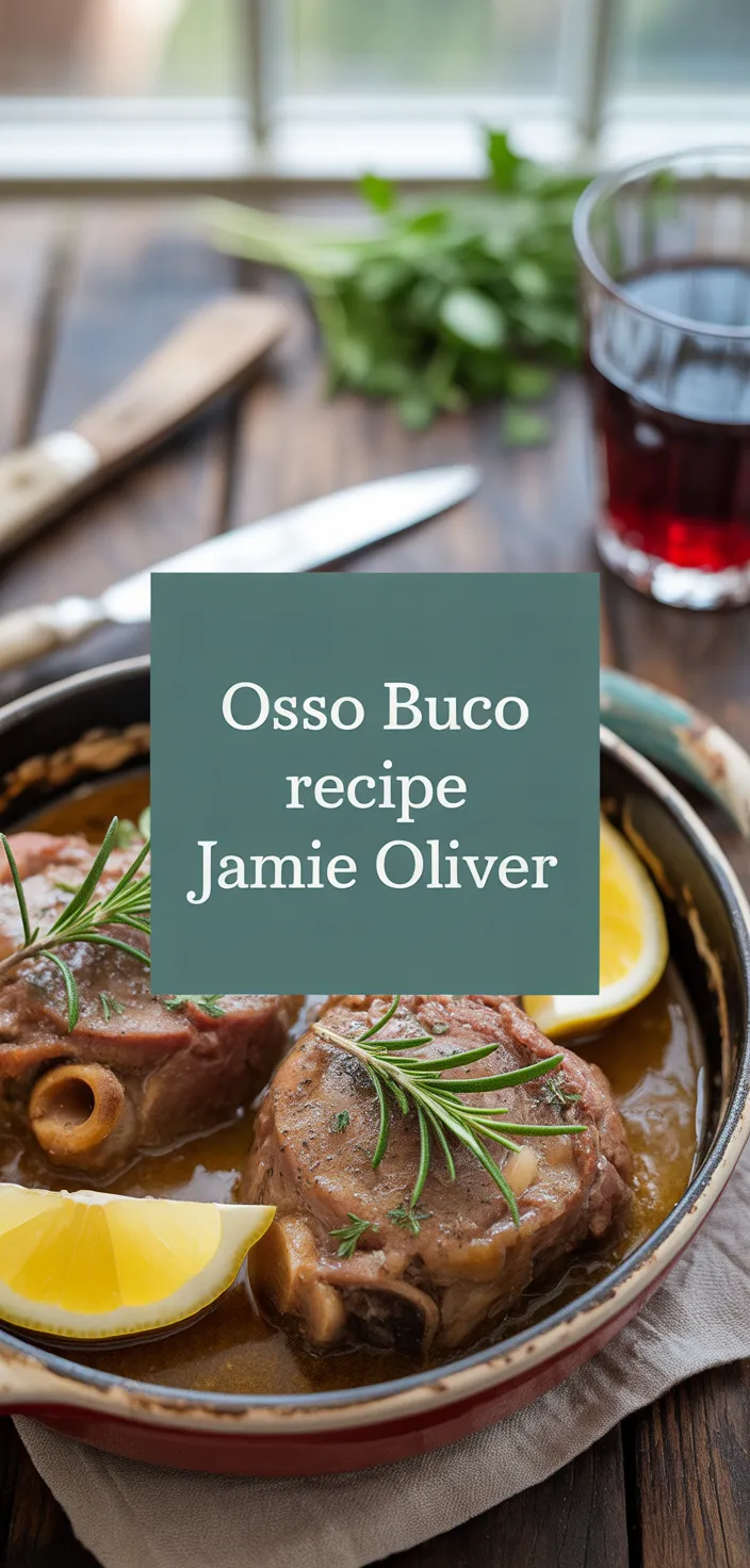 A photo of Osso Buco Recipe Jamie Oliver