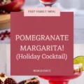 Pomegranate Margarita! (Holiday Cocktail) Recipe