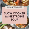 Slow Cooker Minestrone Soup Recipe