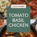 Tomato Chicken With Basil Garlic Sauce Recipe