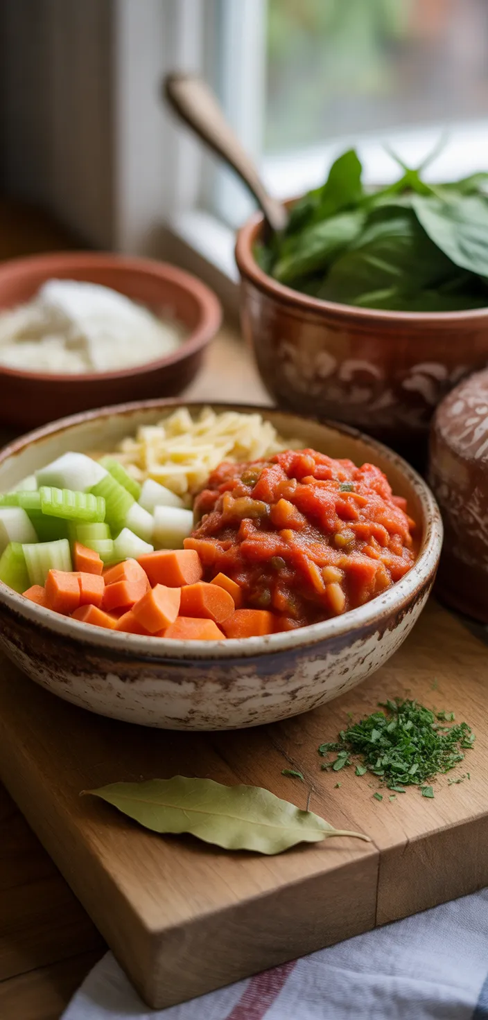 Ingredients photo for Pasta Fagioli Recipe