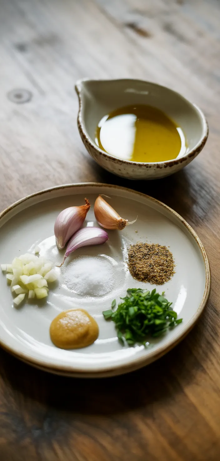 Ingredients photo for Champagne Vinaigrette Recipe