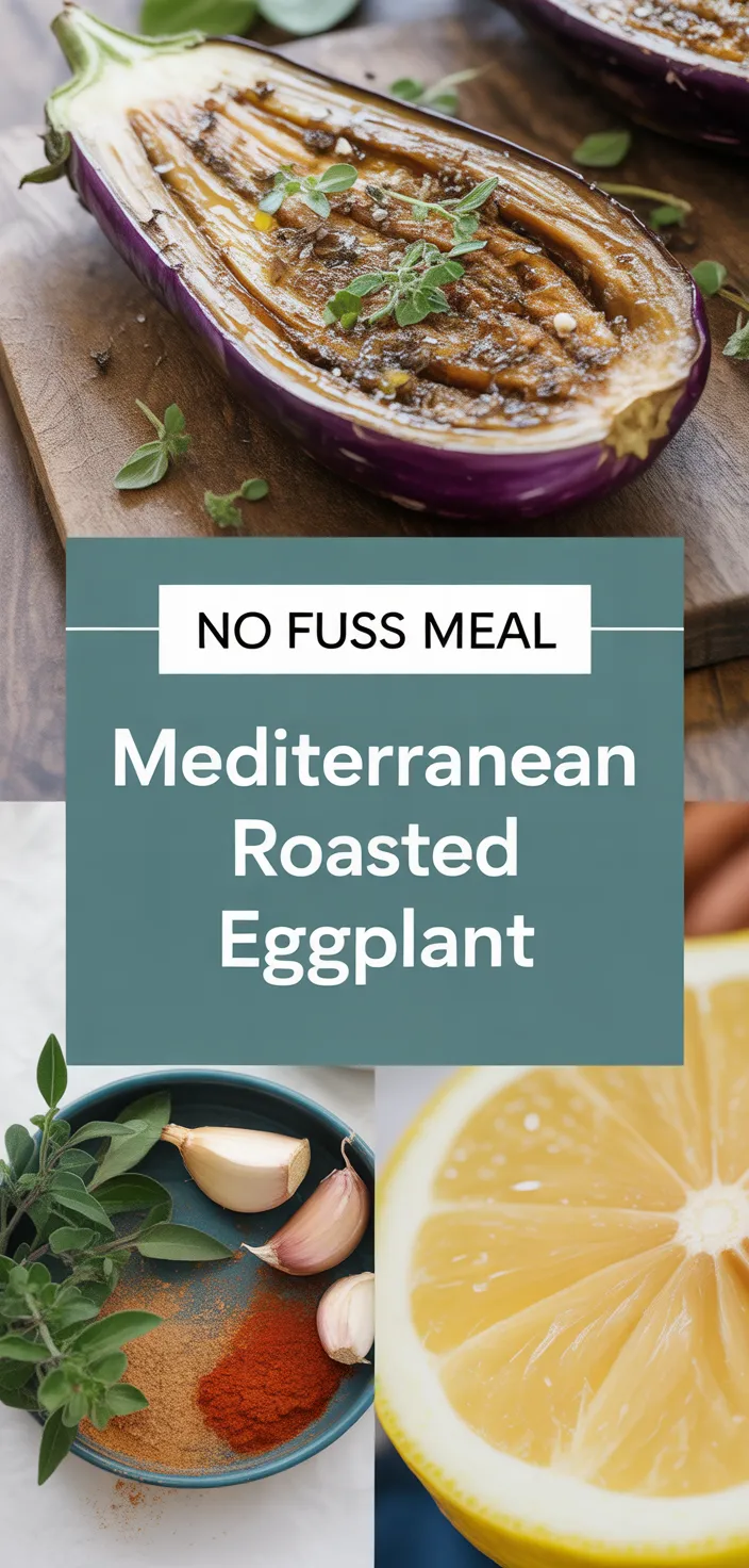 A photo of Best Mediterranean Roasted Eggplant Recipe – Easy And Delicious