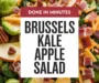 Brussels Sprout, Kale + Apple Salad With Sharp Cheddar + Bacon Recipe
