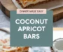 Coconut Apricot Bars Recipe