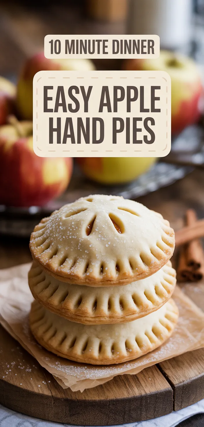 A photo of Easy Apple Hand Pies Recipe