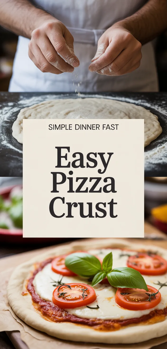 A photo of Easy Pizza Crust Recipe For Beginners