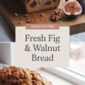 Fresh Fig & Walnut Bread Recipe