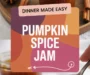 Homemade Pumpkin Jam With Fall Spices Canned In Jars Recipe