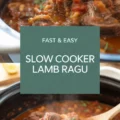 Slowly Braised Lamb Ragu {+ Slow Cooker & Instant Pot Directions} Recipe