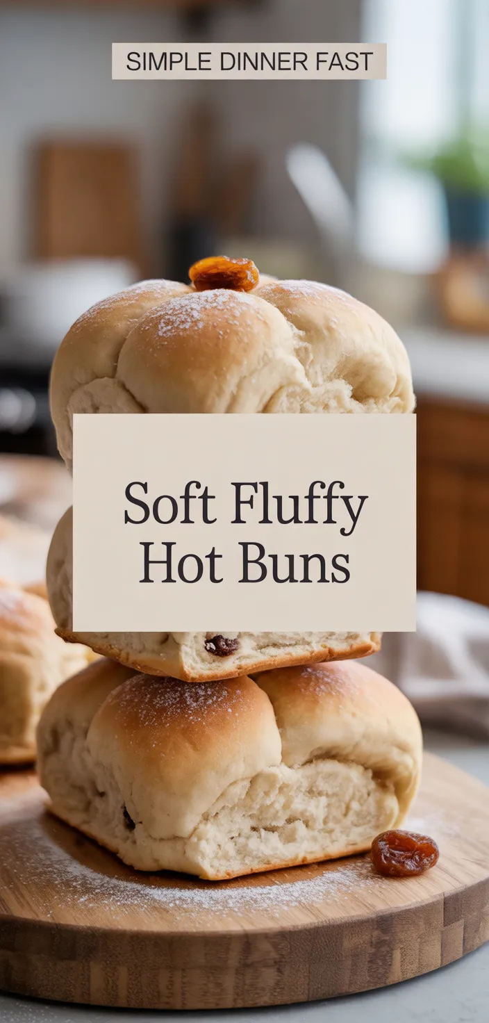 A photo of Soft And Fluffy Hot Cross Buns Recipe