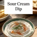 Sour Cream Dip Recipe