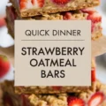 Strawberry Oatmeal Bars Recipe