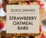 Strawberry Oatmeal Bars Recipe