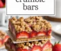 Strawberry Oatmeal Crumble Bars Recipe