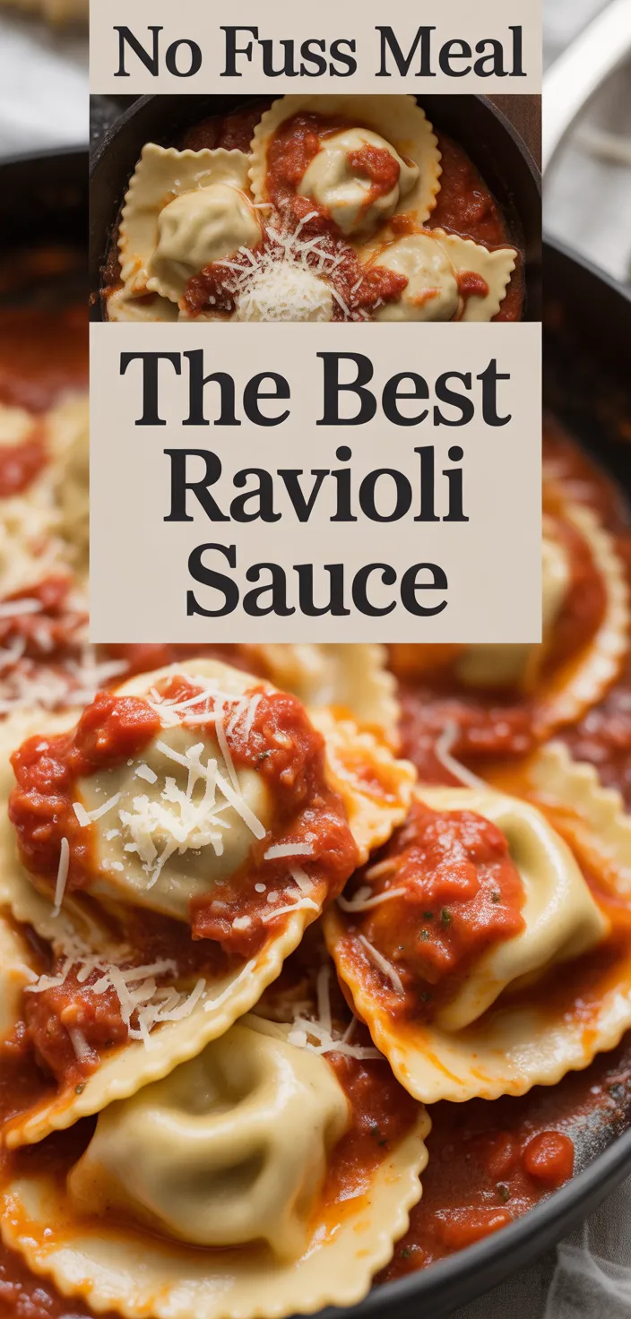A photo of The Best Ravioli Sauce Recipe