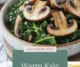 Warm Kale And Caramelized Mushroom Salad Recipe
