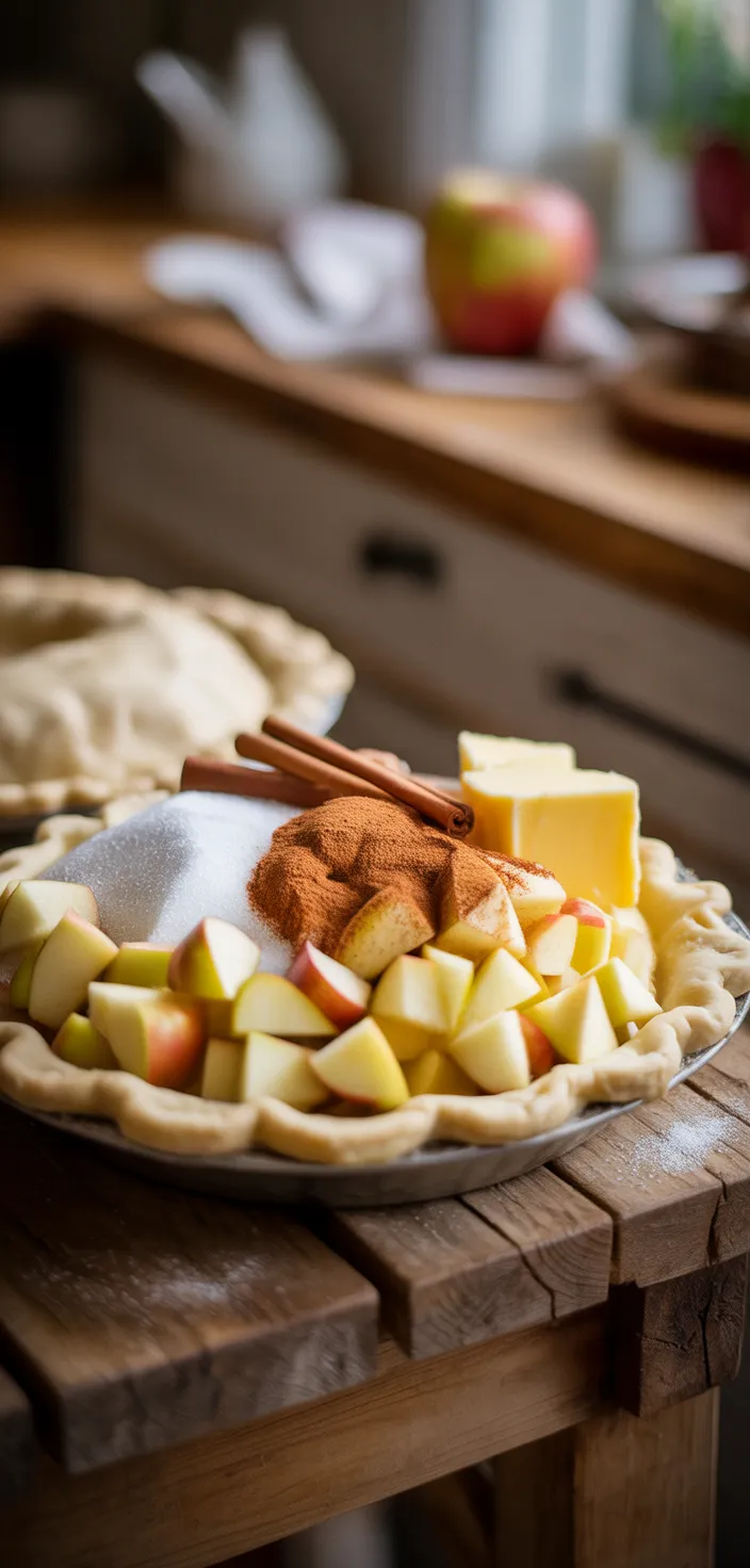 Ingredients photo for Easy Apple Hand Pies Recipe
