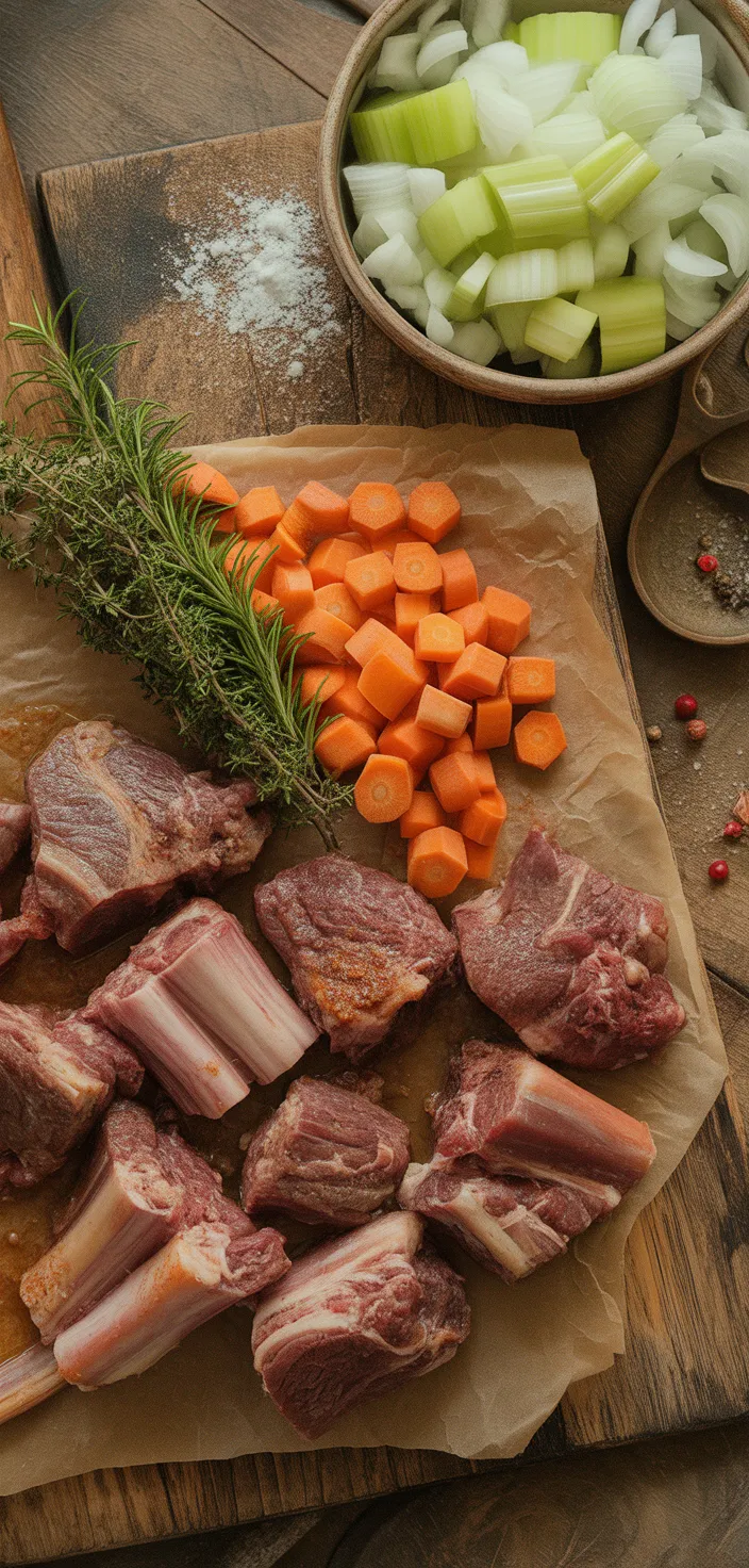 Ingredients photo for Slowly Braised Lamb Ragu {+ Slow Cooker & Instant Pot Directions} Recipe