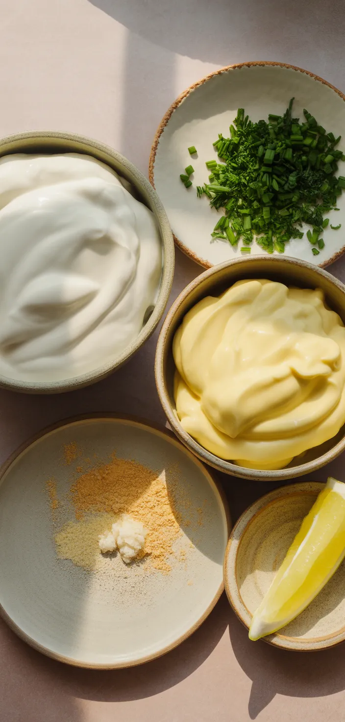 Ingredients photo for Sour Cream Dip Recipe