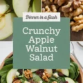 Crunchy Apple Walnut Salad Recipe