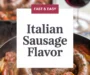How To Make Ground Meat Taste Like Italian Sausage Recipe