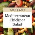 Mediterranean Chickpea Salad Recipe