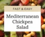 Mediterranean Chickpea Salad Recipe