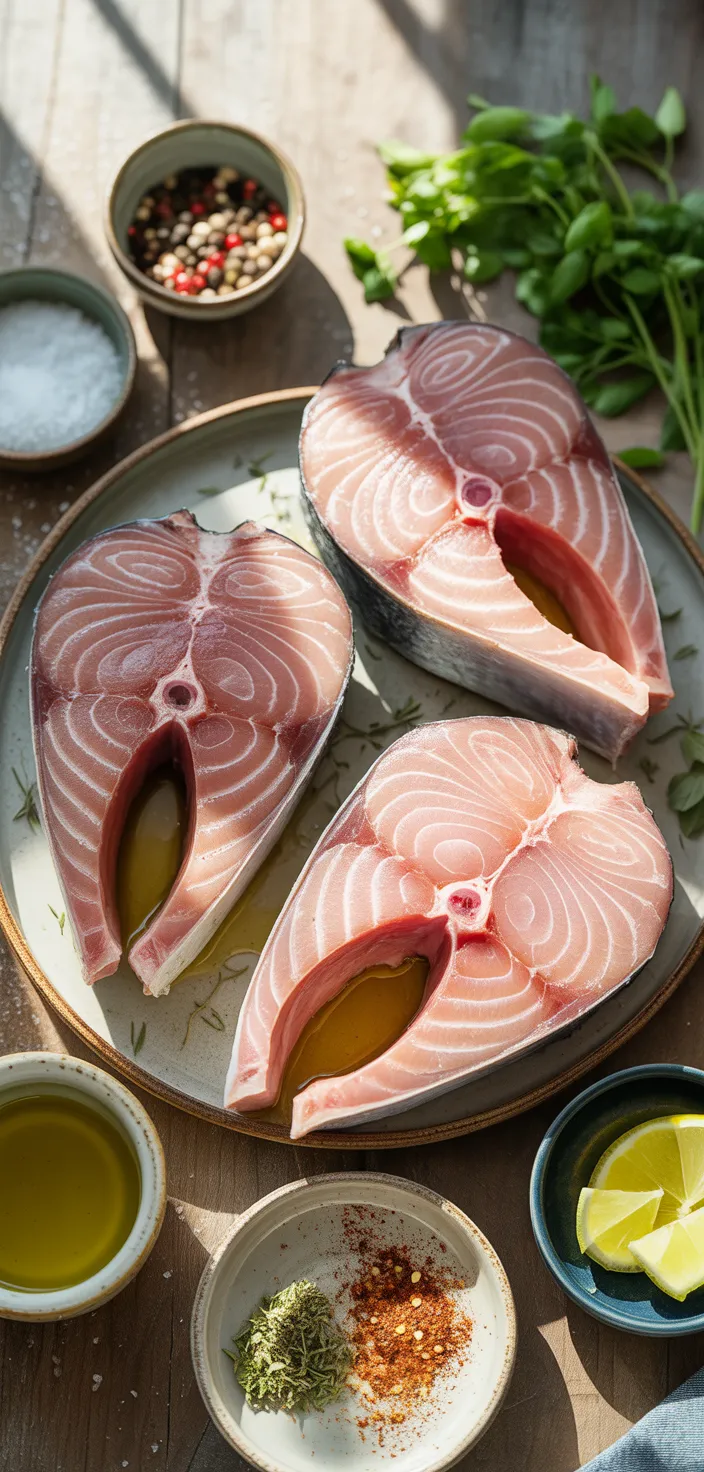 Ingredients photo for Grilled Swordfish Salmoriglio Recipe