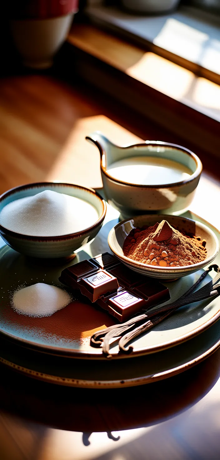 Ingredients photo for Crock Pot Hot Chocolate Recipe
