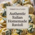 Authentic Italian Homemade Ravioli Recipe