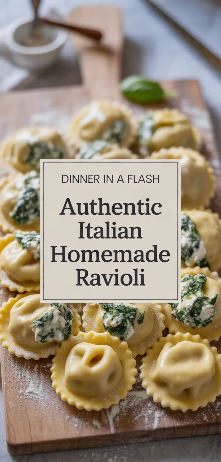 A photo of Authentic Italian Homemade Ravioli Recipe