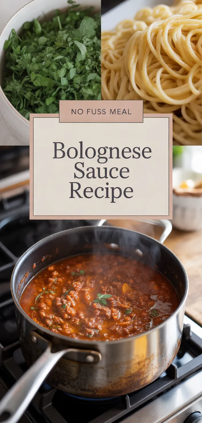 A photo of Bolognese Sauce Recipe