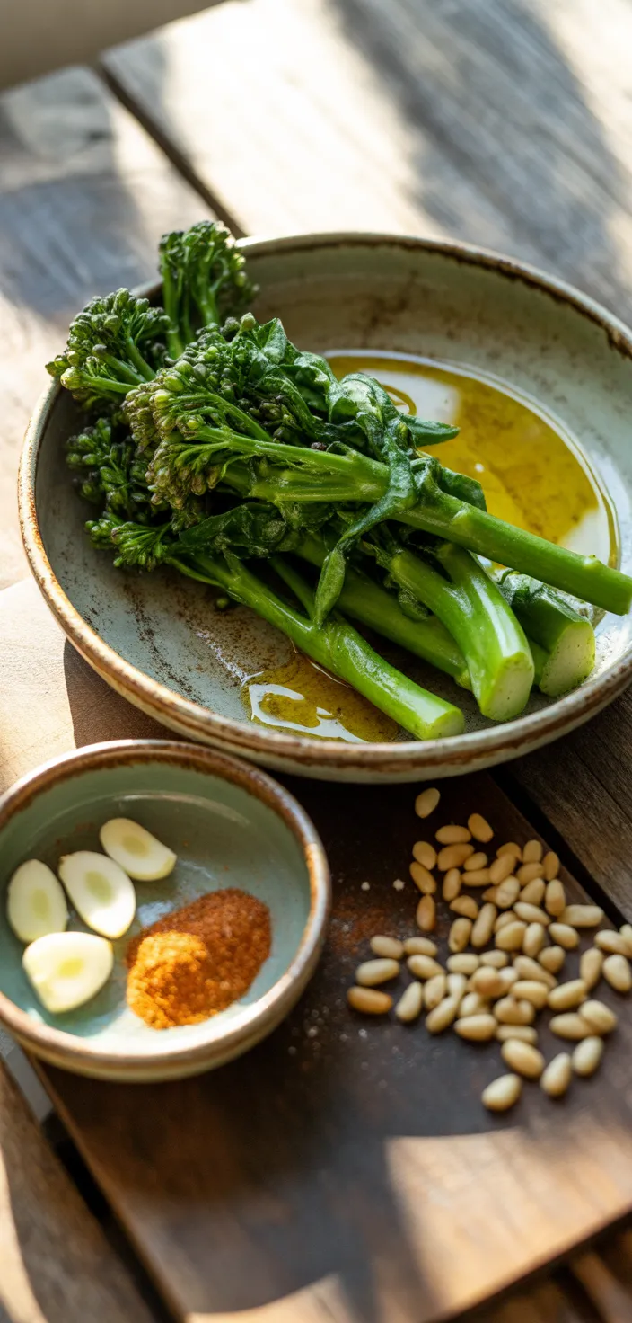 Ingredients photo for Sautéed Broccolini (Broccoletti) Recipe